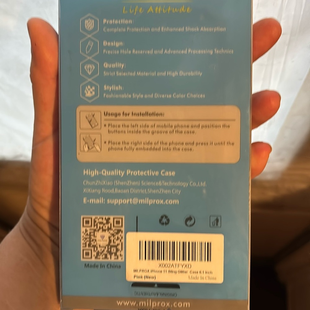 ❣️HP❣️MILPROX PROTECTIVE PHONE CASE FOR IPHONE 11 - Picture 6 of 9